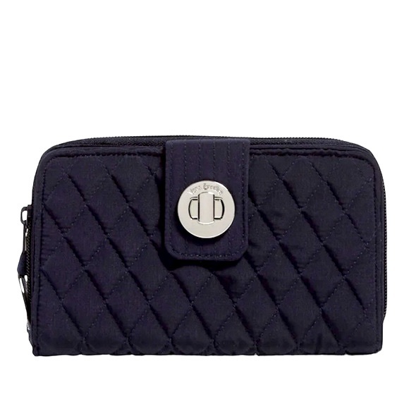 Vera Bradley Bags Nwt 89 Vera Bradley Rfid Turnlock Microfiber